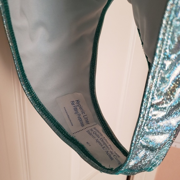 Nwt highcut teal swimsuit - Picture 3 of 3